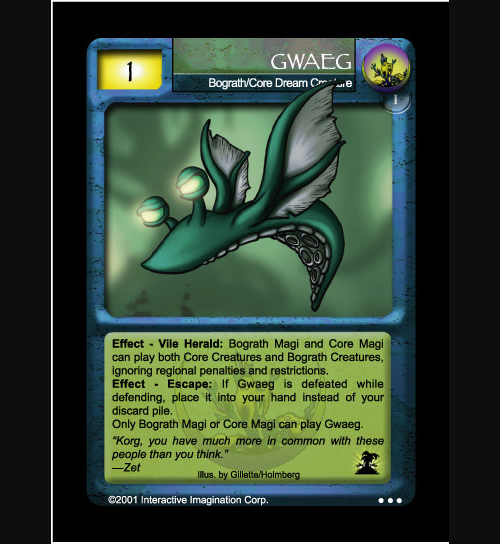 Gwaeg - Bograth - Foil